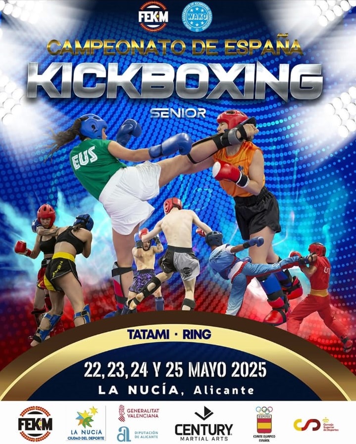 Campeonato de Espa&ntilde;a S&eacute;nior de Kickboxing 2025